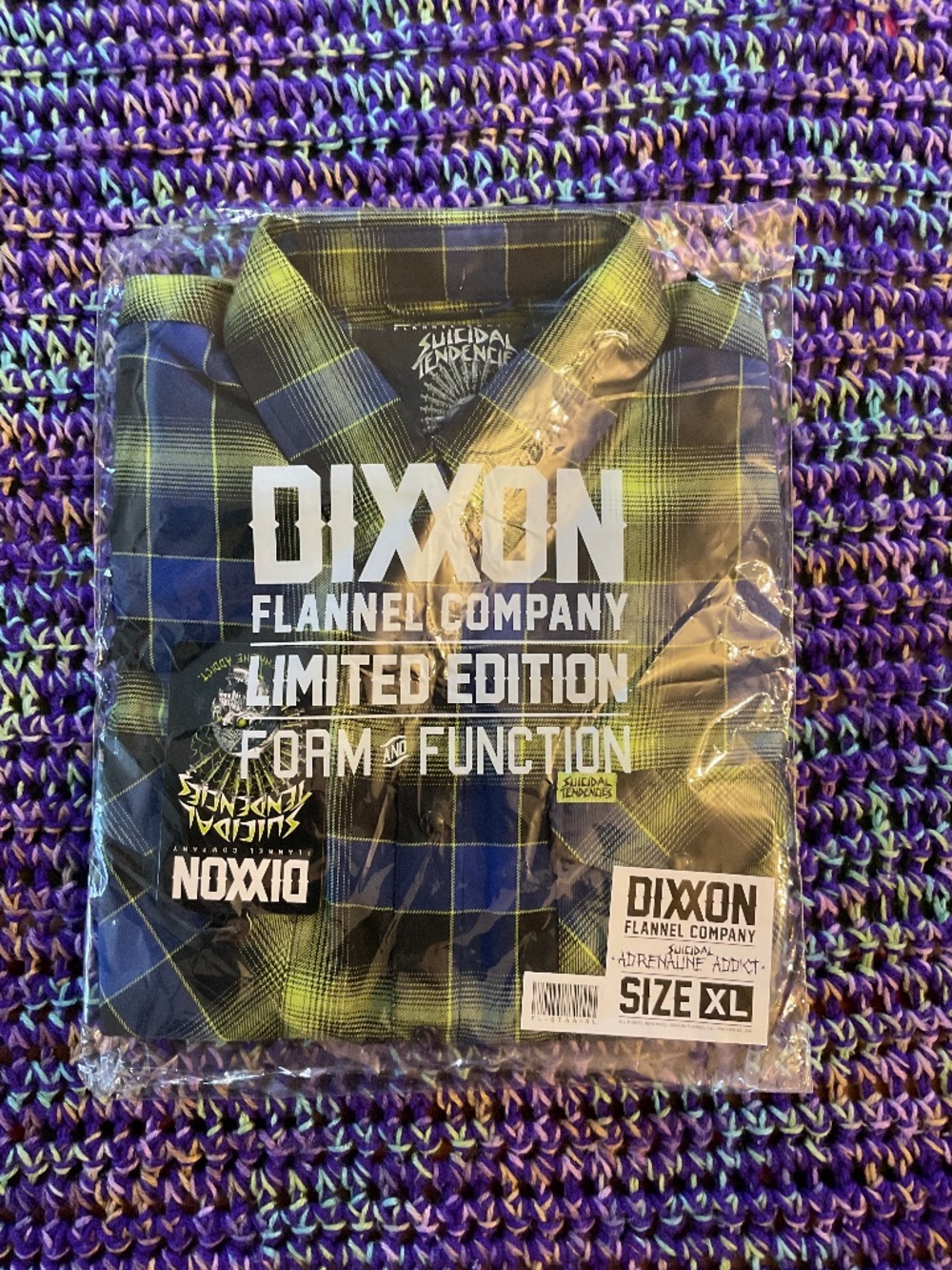 Dixxon-XL-Green /Blue-Suicidal Tendencies